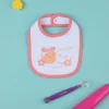 Prenatal Bavaglini-Bavaglino Bimba "Albicocche” Rosa