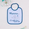 Prenatal Bavaglini-Bavaglino Bimbo Blu "Mamma”