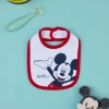 Prenatal Bavaglini-Bavaglino Bimbo "Mickey Mouse” Rosso