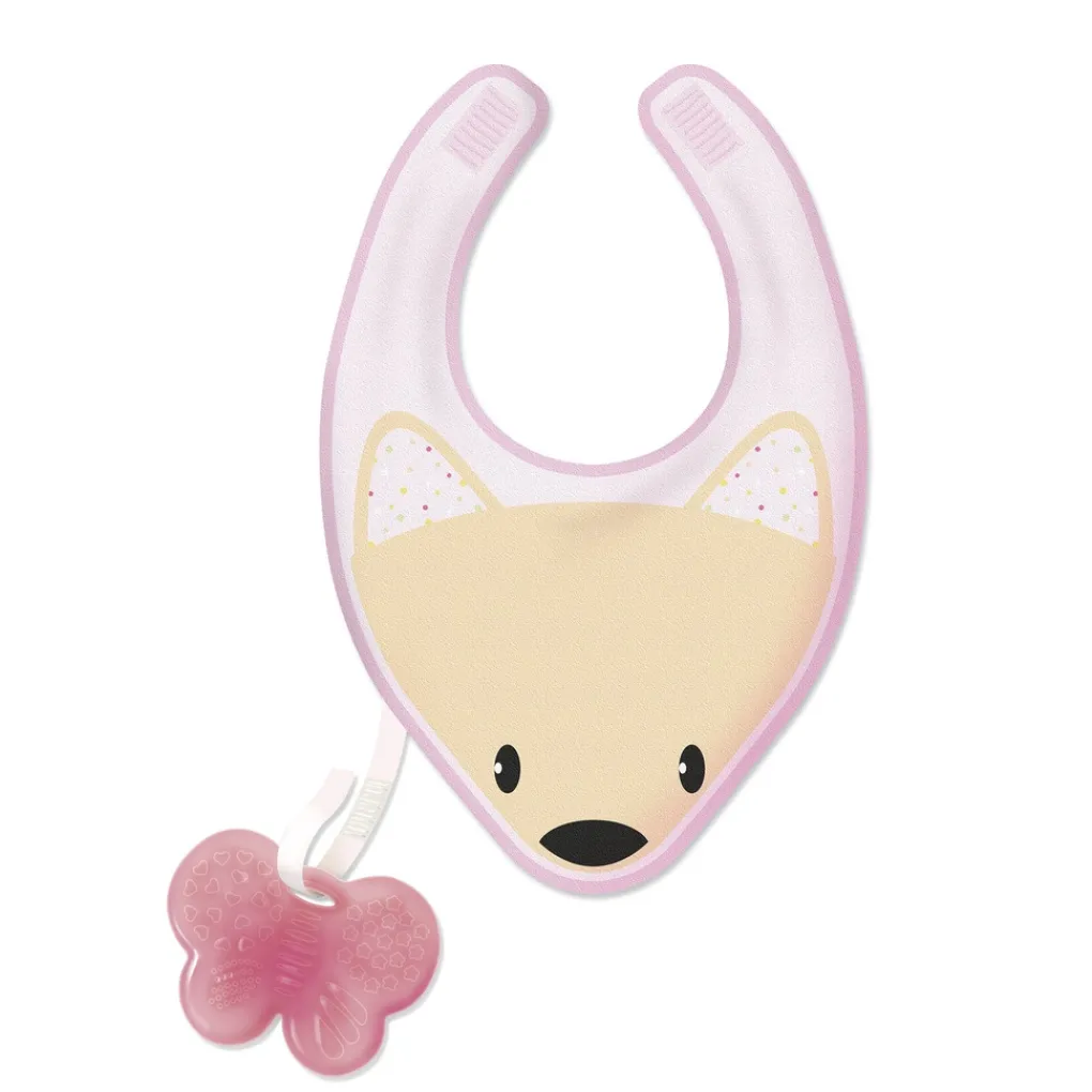 Chicco Primi Dentini-Bavaglino Con Massaggiagengive Bimba