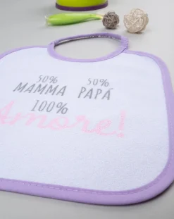 Prenatal Bavaglini-Bavaglino Spugna Bimba Lilla
