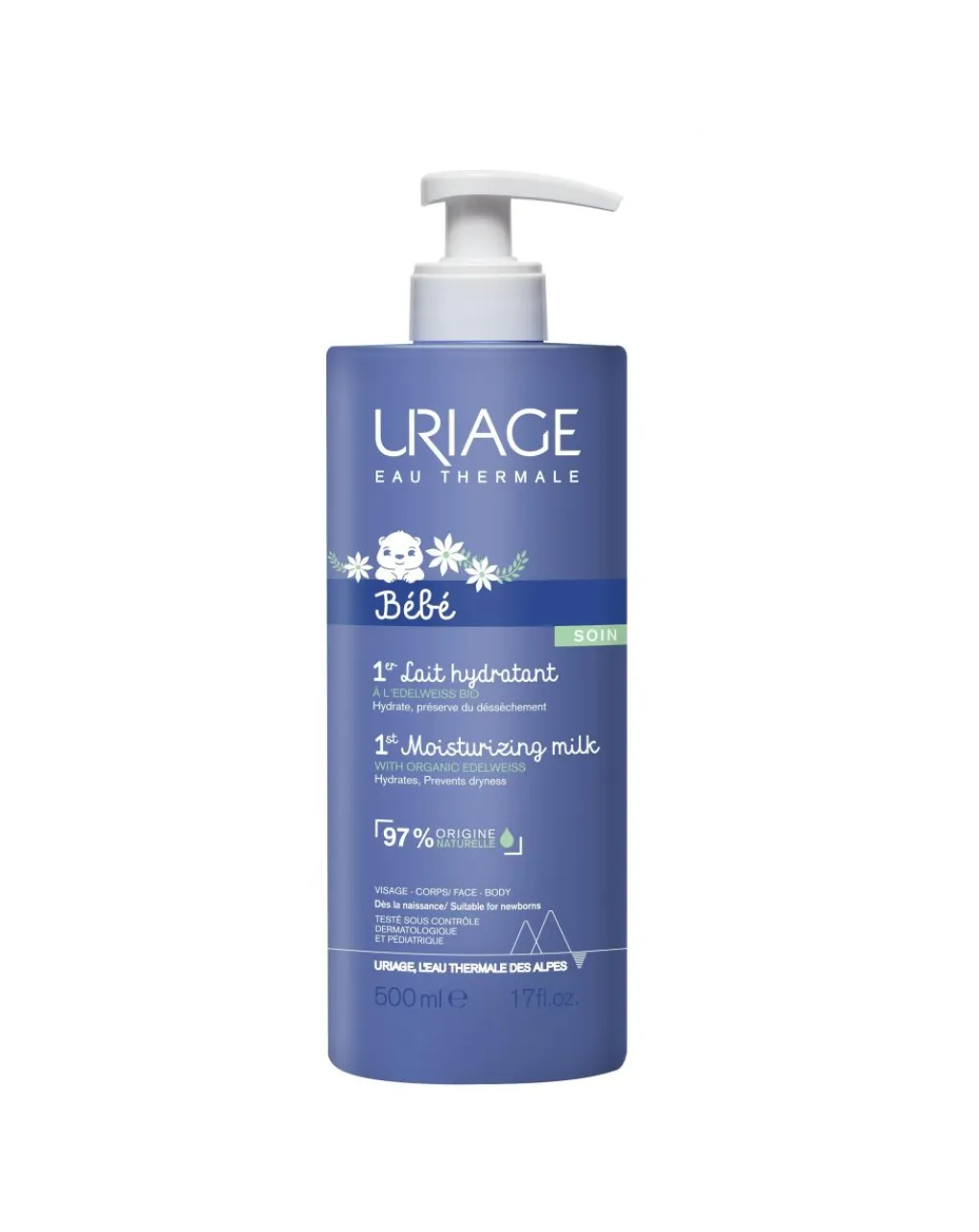 Uriage Creme Olii E Burrocacao-Bebe Latte Idratante 500Ml