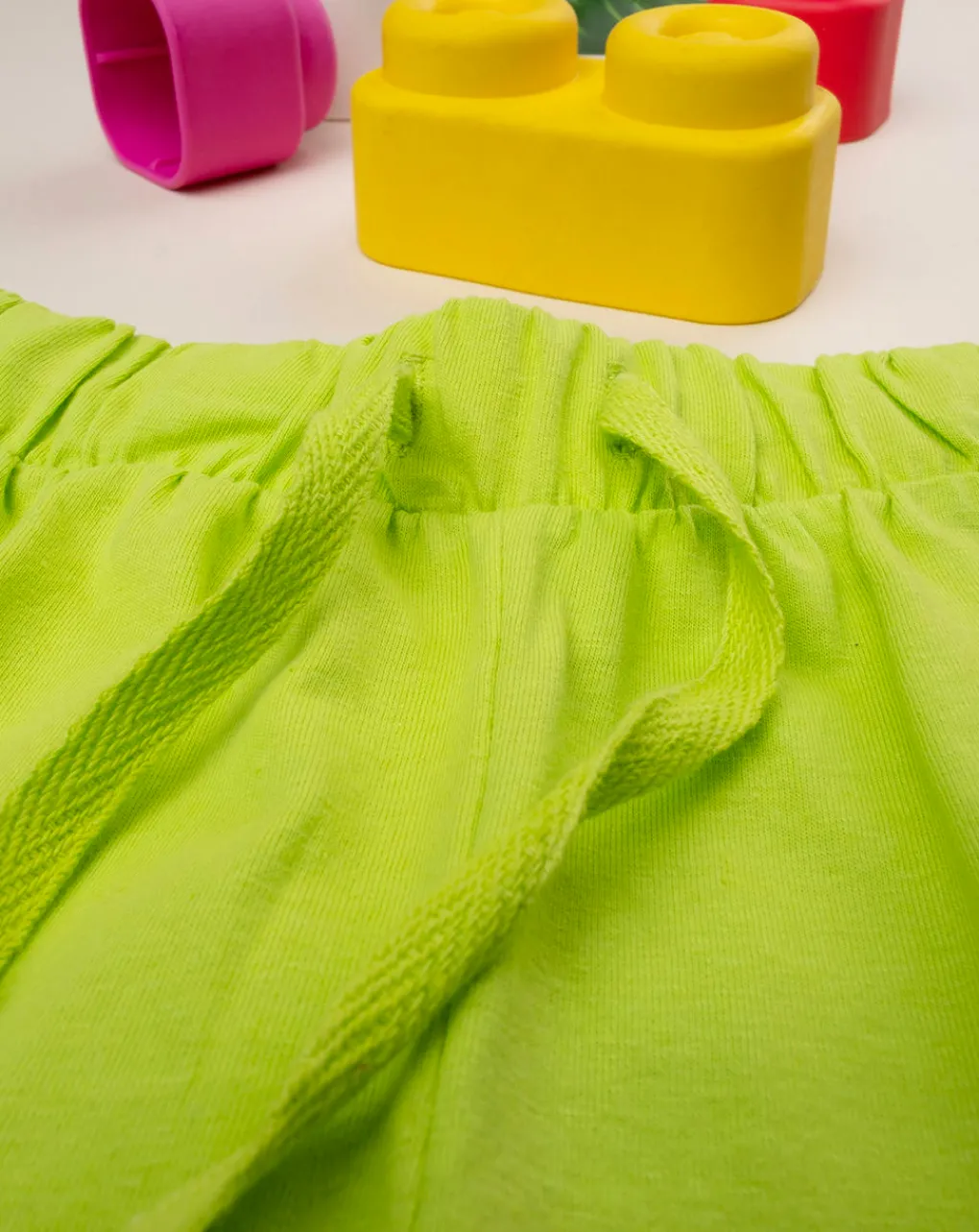Prenatal Jeans Pantaloni E Salopette-Bermuda Bambino Jersey Verde