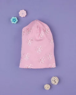 Prenatal Cappelli E Sciarpe-Berretto Bimba Jersey Rosa