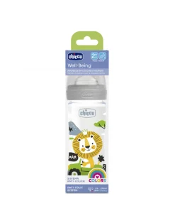 Chicco Biberon-Biberon Benessere 250Ml Flusso Medio Neutro