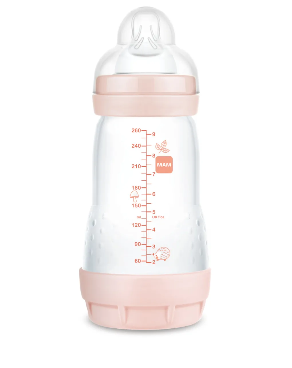 Mam Biberon-Biberon Easy Start 260Ml Conf. Singola Rosa