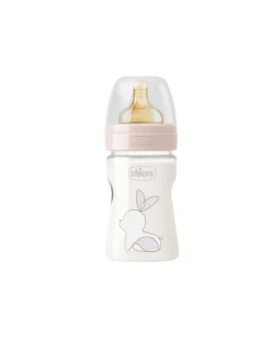 Chicco Biberon-Biberon Original Touch 150 Ml Rosa Flusso Lentocaucciu