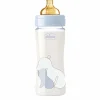 Chicco Biberon-Biberon Original Touch Vetro 240Ml Azzurro Flusso Lento Caucciu