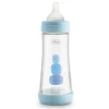 Chicco Biberon-Biberon Perfect 5 Azzurro 300Ml - Flusso Veloce