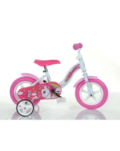 Dinobikes Tricicli Biciclette Monopattini E Accessori-Bici Bimba 10″ Unicorno 3-4 Anni - Dino Bikes