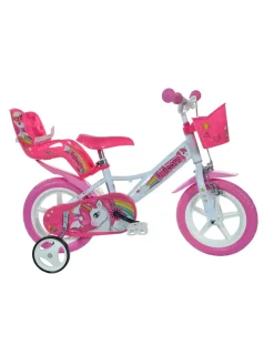 Dinobikes Tricicli Biciclette Monopattini E Accessori-Bici Bimba 12″ Unicorno 3-5 Anni - Dino Bikes