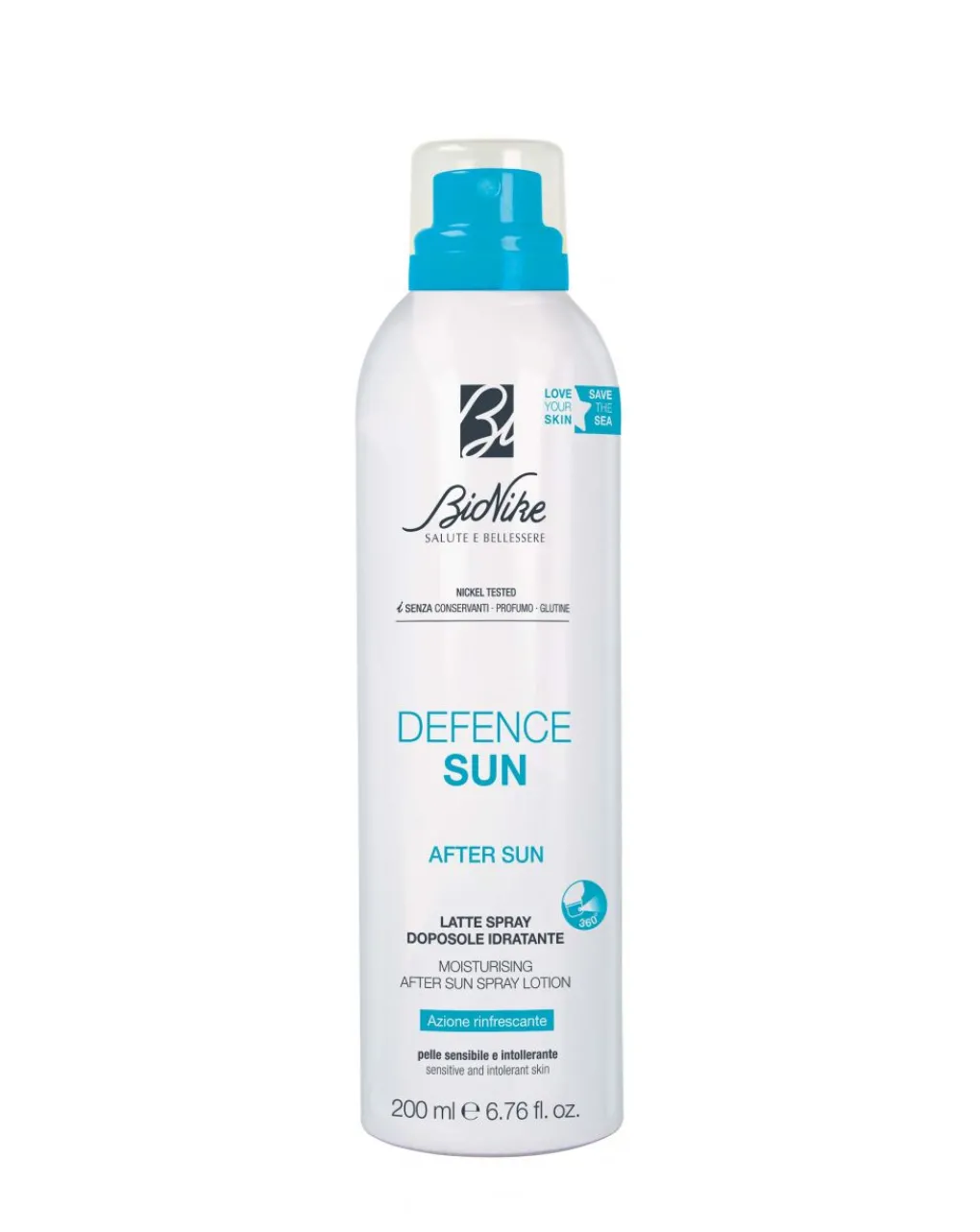 BioNike Solari E Doposole-- Defence Sun Latte Spray Doposole Idratante 200 Ml