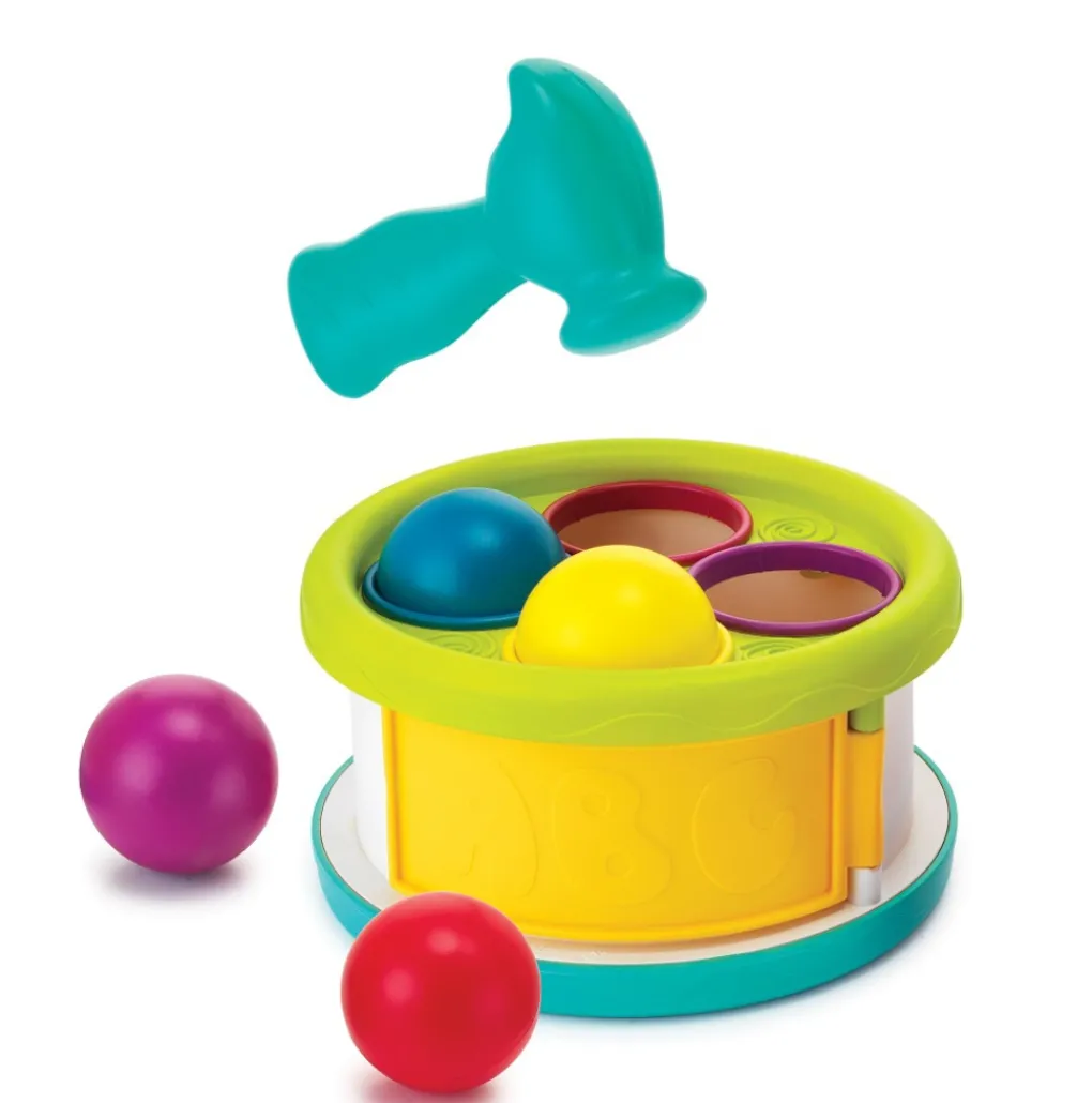 B-kids Giochi Primi Mesi-Bkids - Tamburo Con Palline