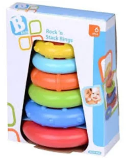 B-kids Giochi Primi Mesi-Bkids -Piramide Anelli
