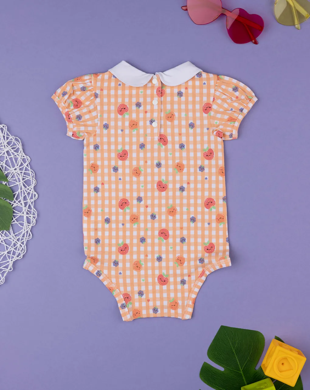 Prenatal Magliette Camicie E Body-Body Bimba Mezze Maniche Fruits Oeko-Tex