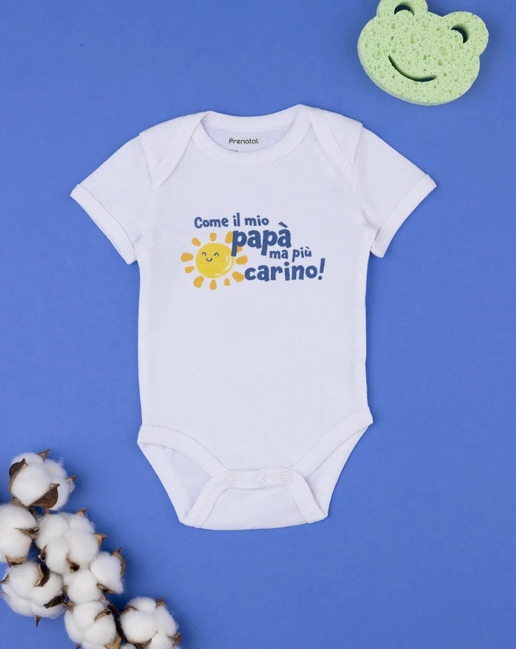 Prenatal Magliette E Body Intimi-Body Costina Bimbo "Come Il Mio Papa”