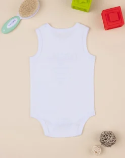 Prenatal Magliette E Body Intimi-Body Intimo Spalla Larga Unisex Con Stampa
