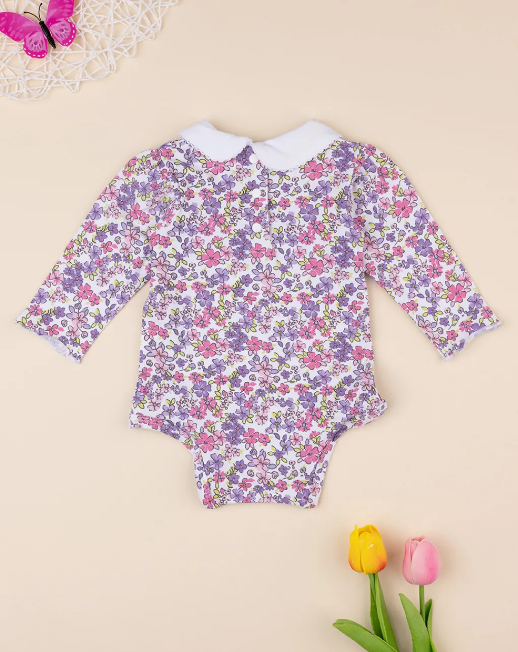 Prenatal Magliette Camicie E Body-Body Maniche Lunghe Bimba Oeko-Tex Garden