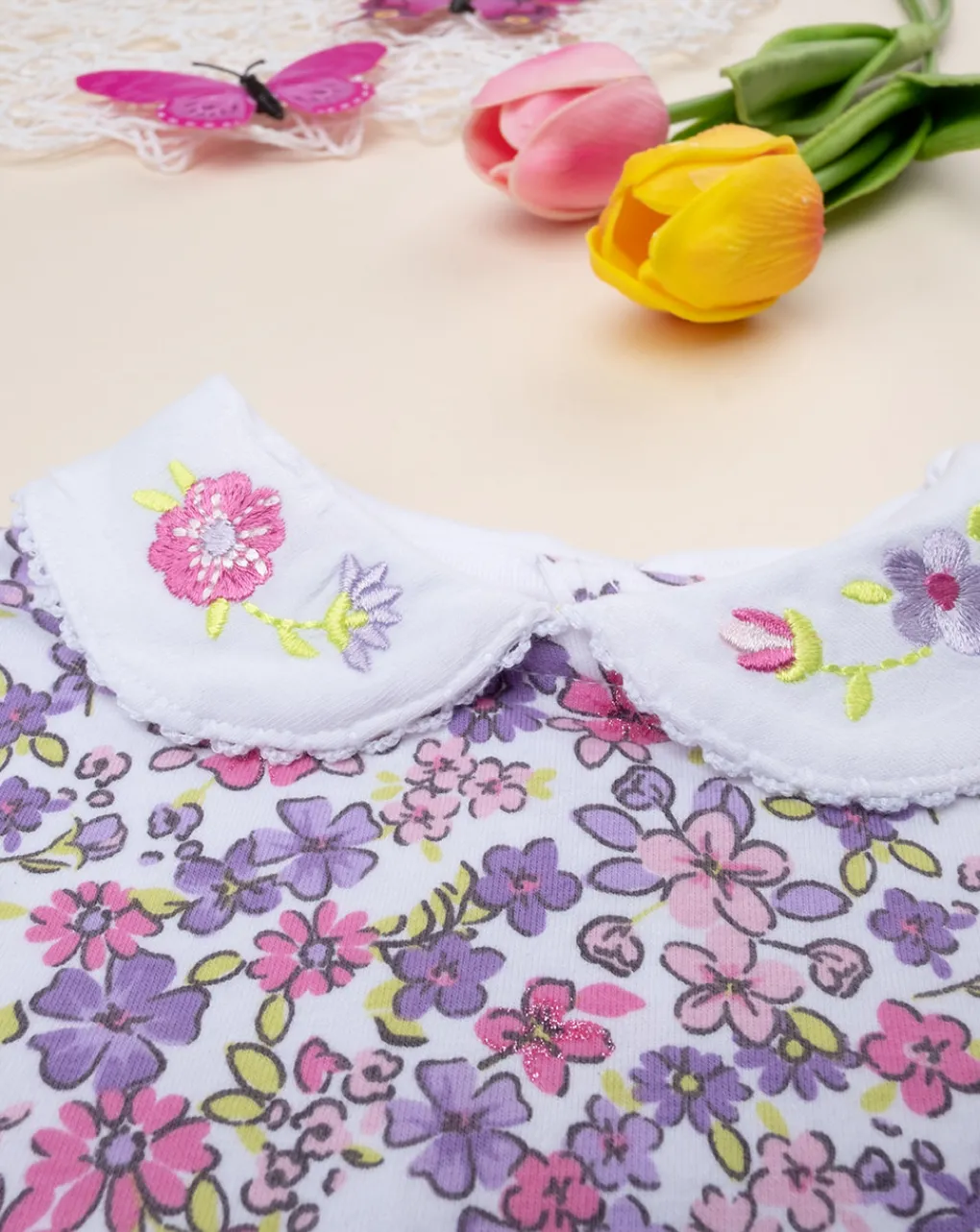 Prenatal Magliette Camicie E Body-Body Maniche Lunghe Bimba Oeko-Tex Garden