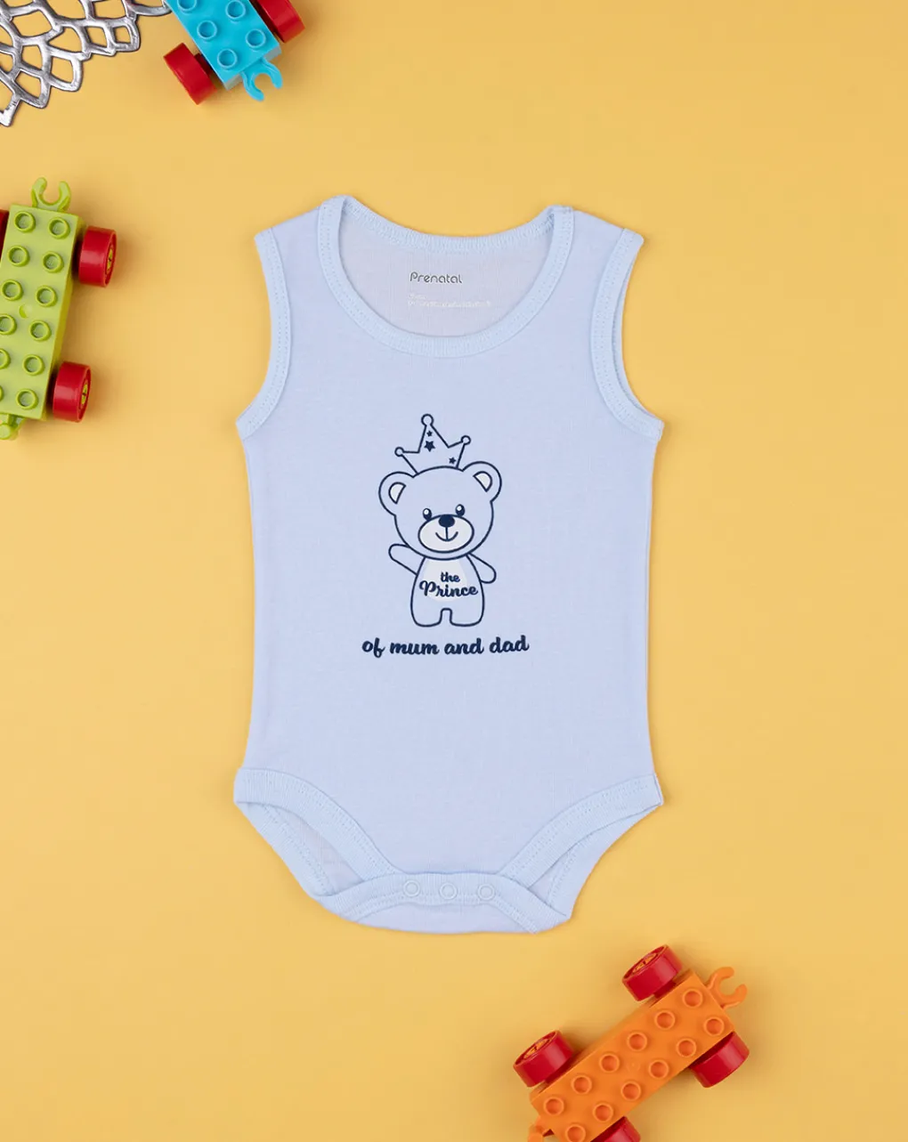 Prenatal Magliette E Body Intimi-Body Neonato Smanicato Con Stampa
