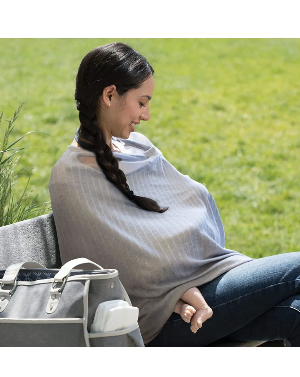 Boppy Cuscini Allattamento-Infinity Sciarpa Allattamento