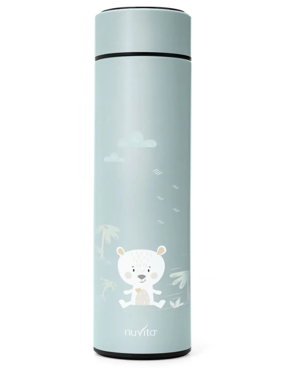 Nuvita Thermos E Contenitori Pappa-Borraccia Termica 500Ml Con Termometro Led - 4456