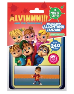 Brand Italia Antizanzare-Braccialetto Allontana Zanzare Anallergico Alvin And The Chipmunks -