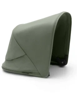 Bugaboo Trio E Duo-Fox 3 Navicella E Passeggino Telaio Blacktessuti E Cappottina Forest Green