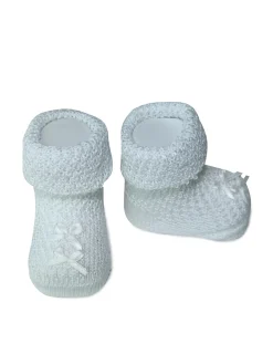 Prenatal Scarpine E Calze-Calzine Tricot Effetto Scarpa