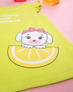 Prenatal Magliette Camicie E Body-Canotta Bimba Verde
