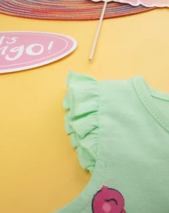 Prenatal Magliette Camicie E Body-Canotta Bimba Verde 