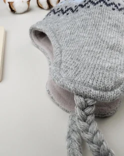 Prenatal Cappellini Cuffiette E Muffole-Cappello Bambino Tricot 