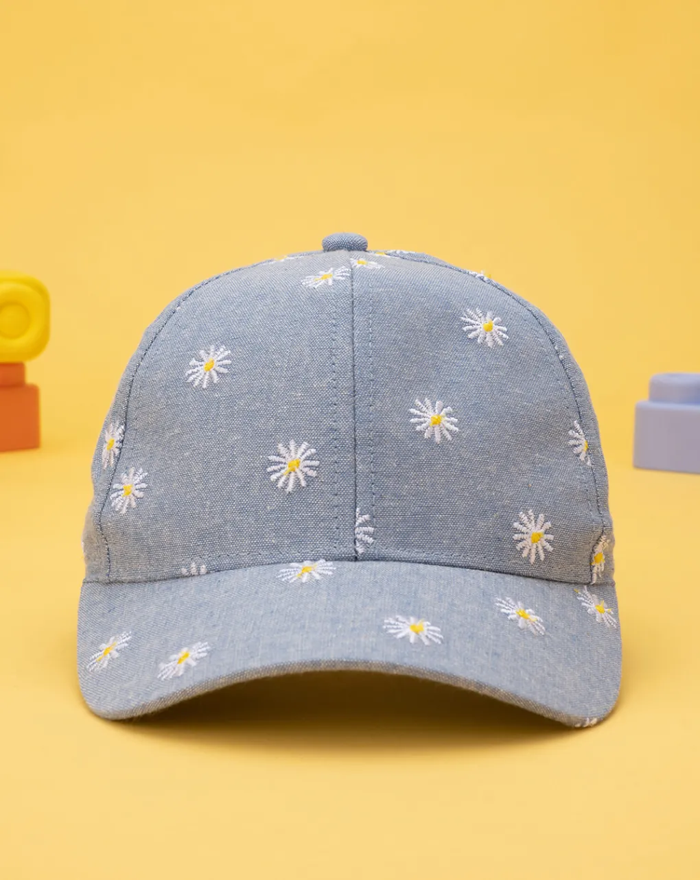 Prenatal Cappelli E Sciarpe-Cappello Con Visiera Bambina Fiori
