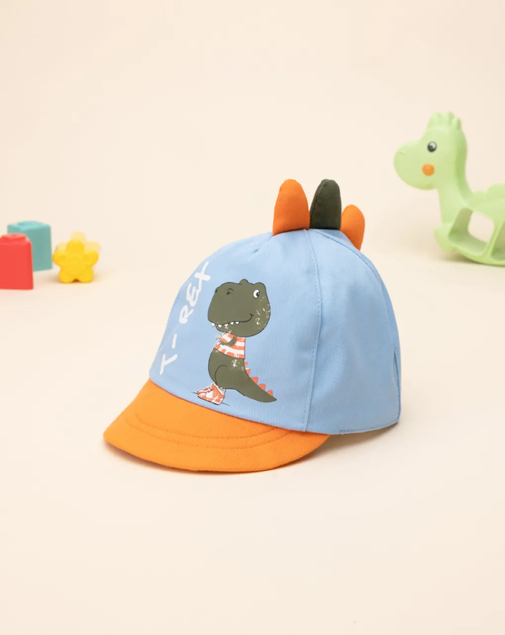 Prenatal Cappelli E Accessori-Cappello Con Visiera Bimbo "Dinosauro”