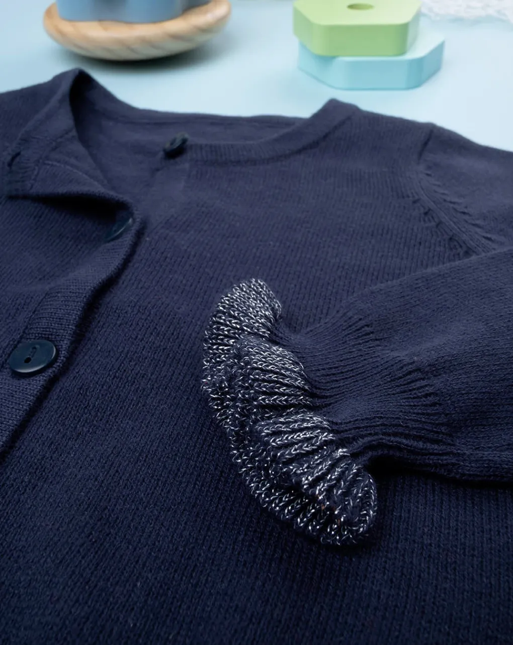 Prenatal Maglioni E Cardigan-Cardigan Bambina Tricot Con Lurex