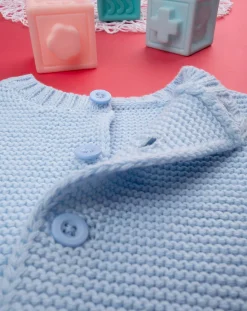 Prenatal Maglioni E Cardigan-Cardigan In Tricot Azzurro