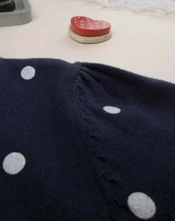 Prenatal Felpe E Maglioni-Cardigan Tricot Bimba Blu 