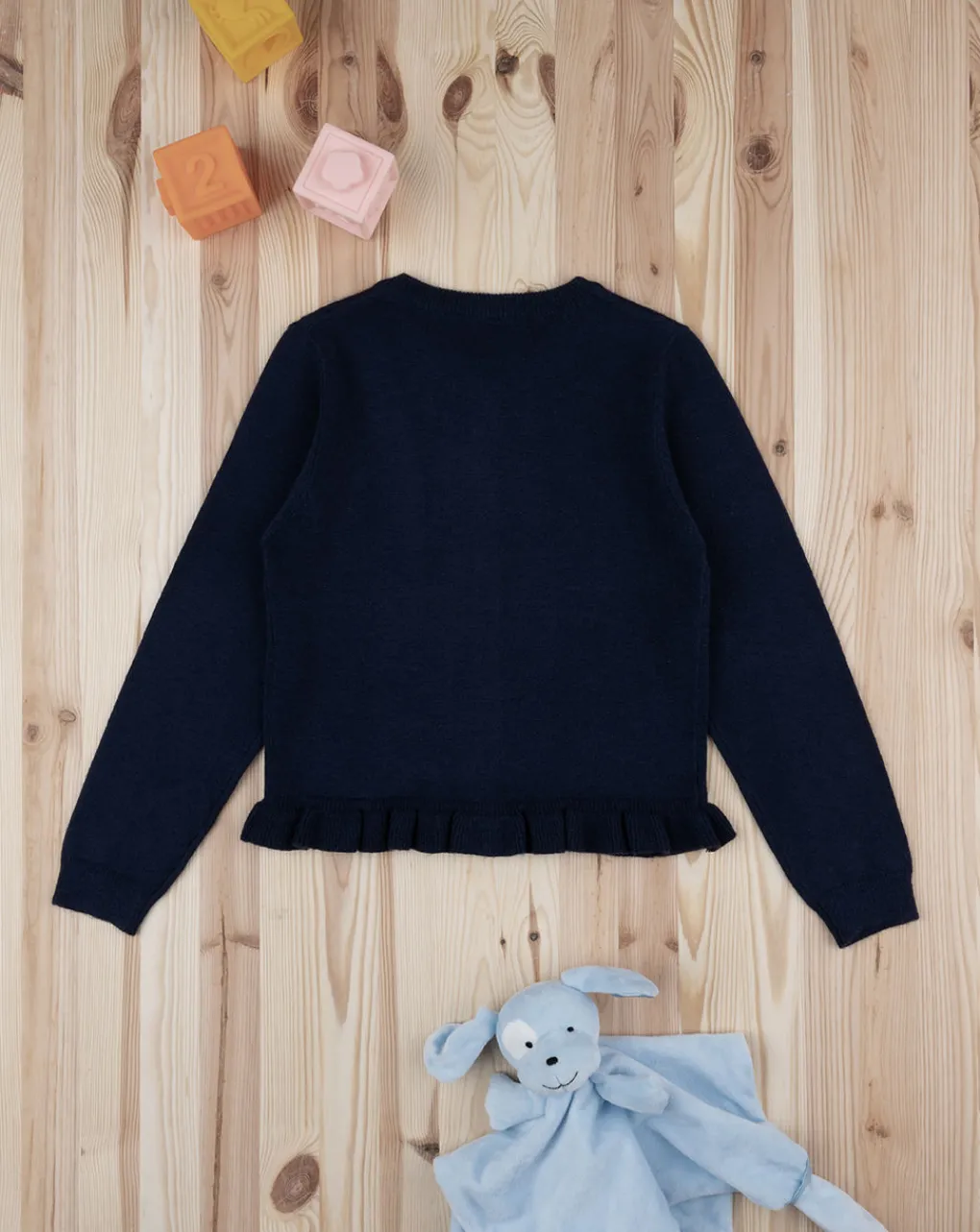 Prenatal Felpe E Maglioni-Cardigan Tricot Bimba Blu