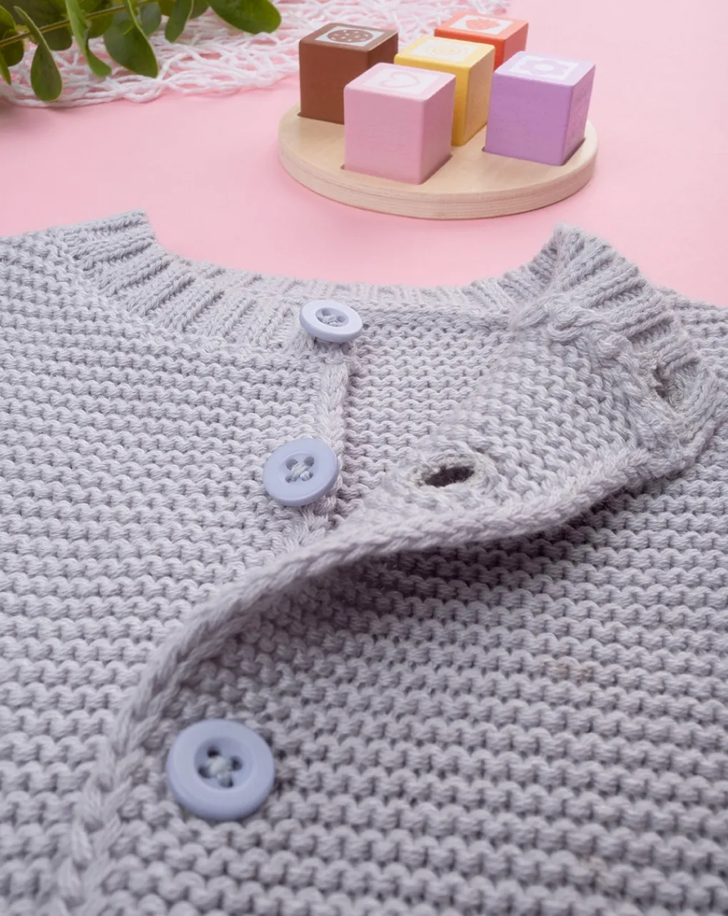 Prenatal Cardigan-Cardigan Tricot In Cotone