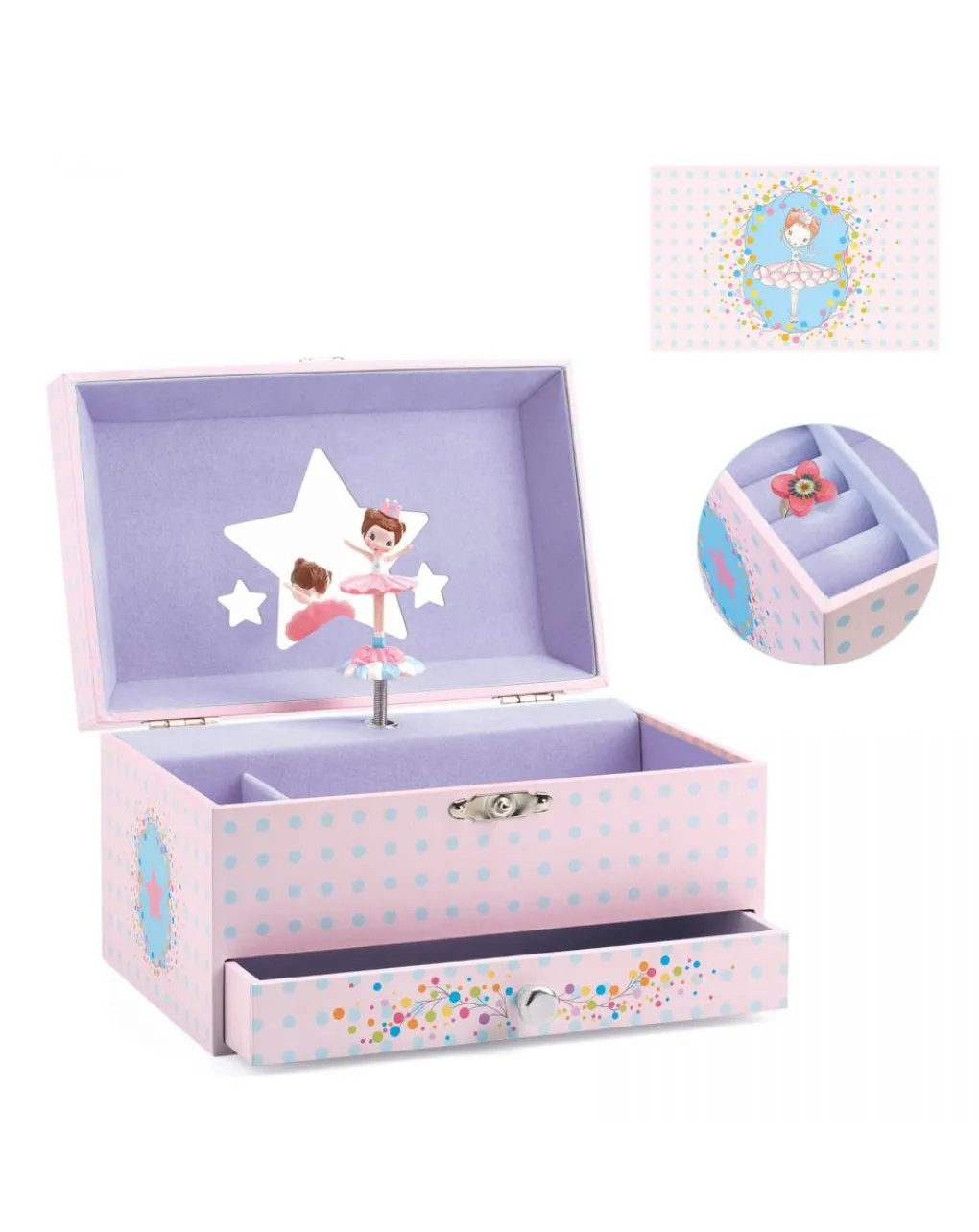 Djeco Giostrine E Carillon Neonato-Carillon 'Ballerina’ -