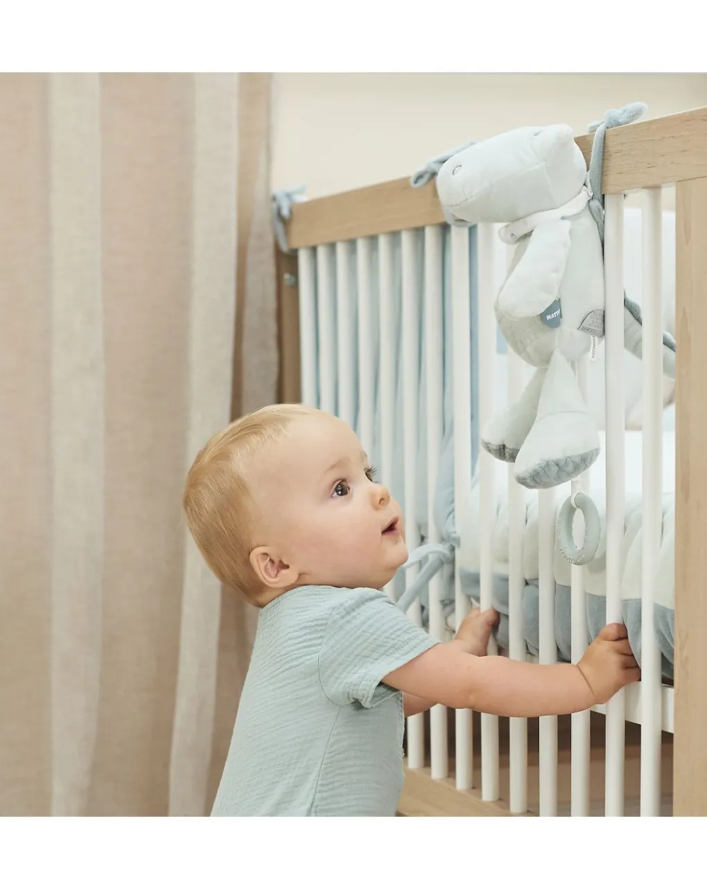 Nattou Giostrine E Carillon Neonato-Carillon Romeo Il Coccodrillo -