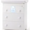 italbaby Cassettiere Fasciatoio-Cassettiera Fasciatoio My Teddy Azzurro