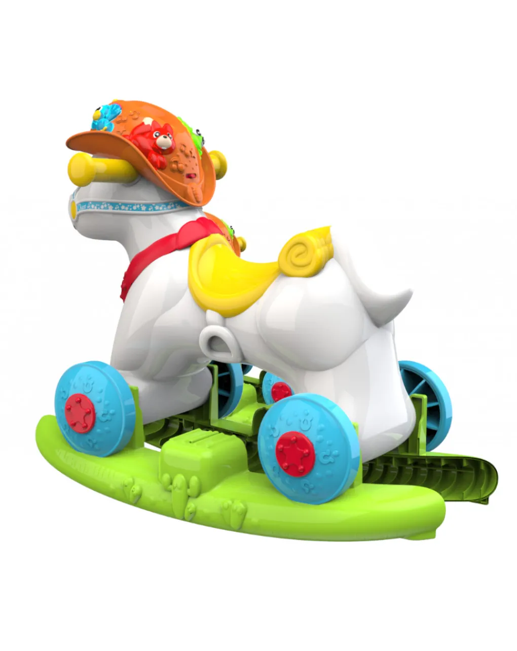 Chicco Tricicli Biciclette Monopattini E Accessori-Cavalcabile Baby Rodeo & Friends -