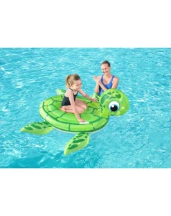 Bestway Secchielli E Giochi Mare-Cavalcabile Tartaruga Con Maniglie 140X140 Cm -