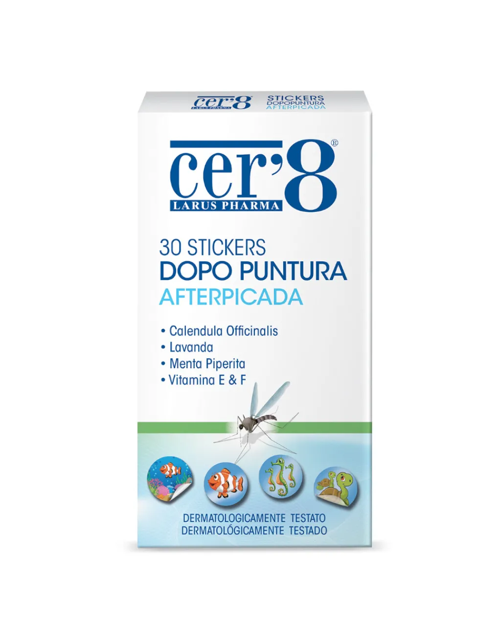 Cer'8 Antizanzare-Cer’8 Stickers Dopo Puntura 30 Pezzi