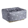 Picci Complementi D'Arredo-Cestino Portacose Stella Grigio