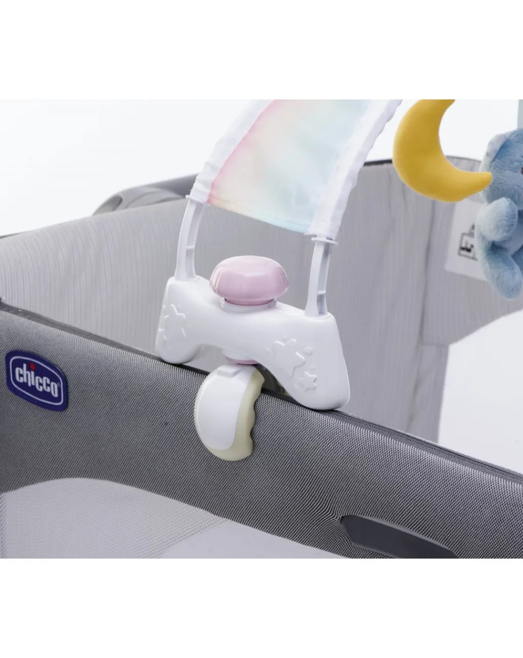 Chicco Giostrine E Carillon Neonato-- Arco Lettino Rainbow Sky Rosa