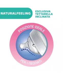 Chicco Biberon-- Biberon Naturalfeeling Neutro0M+150 Mlflusso Lento