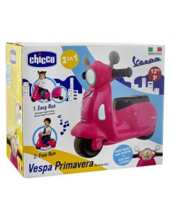 Chicco Cavalcabili E Primi Passi-- Cavalcabile Vespa Primavera Rosa
