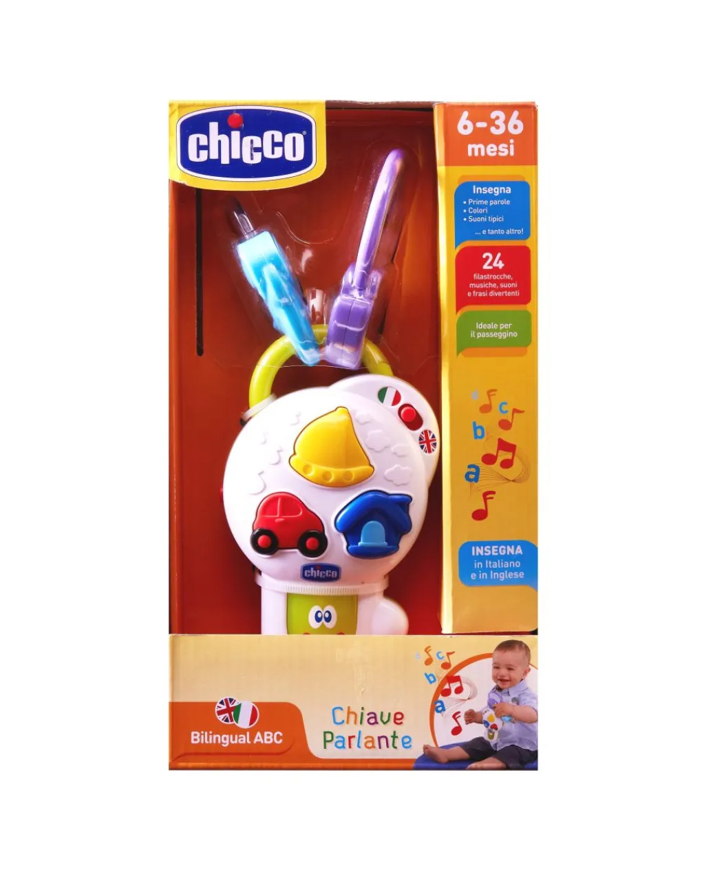 Chicco Giochi Primi Mesi-- Primo Gioco Chiave Parlante